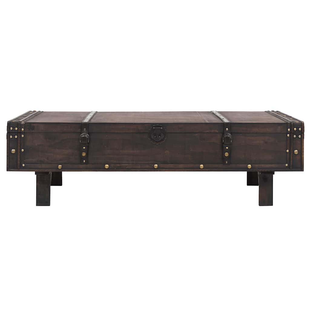 sofabord krydsfiner vintagestil 120 x 55 x 35 cm