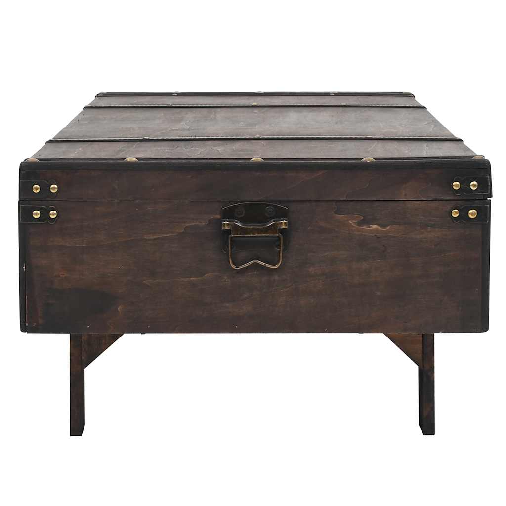 sofabord krydsfiner vintagestil 120 x 55 x 35 cm