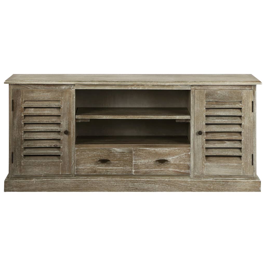 tv-skab 145x35x60 cm massivt minditræ