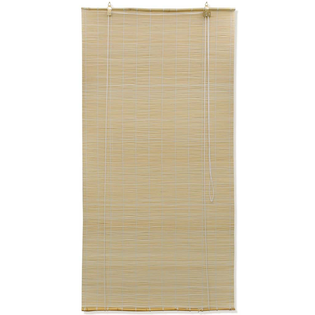 rullegardin 100x220 cm bambus naturfarvet