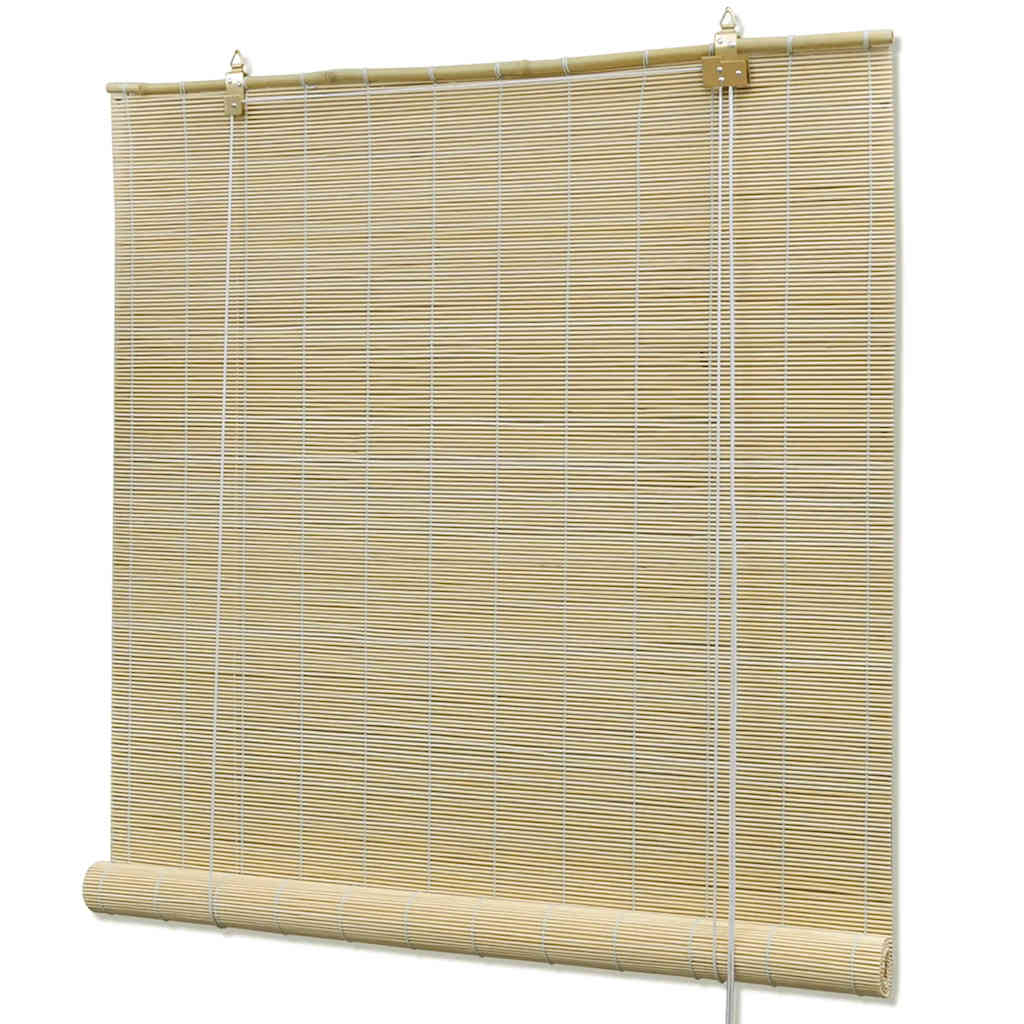 rullegardin 140x220 cm bambus naturfarvet