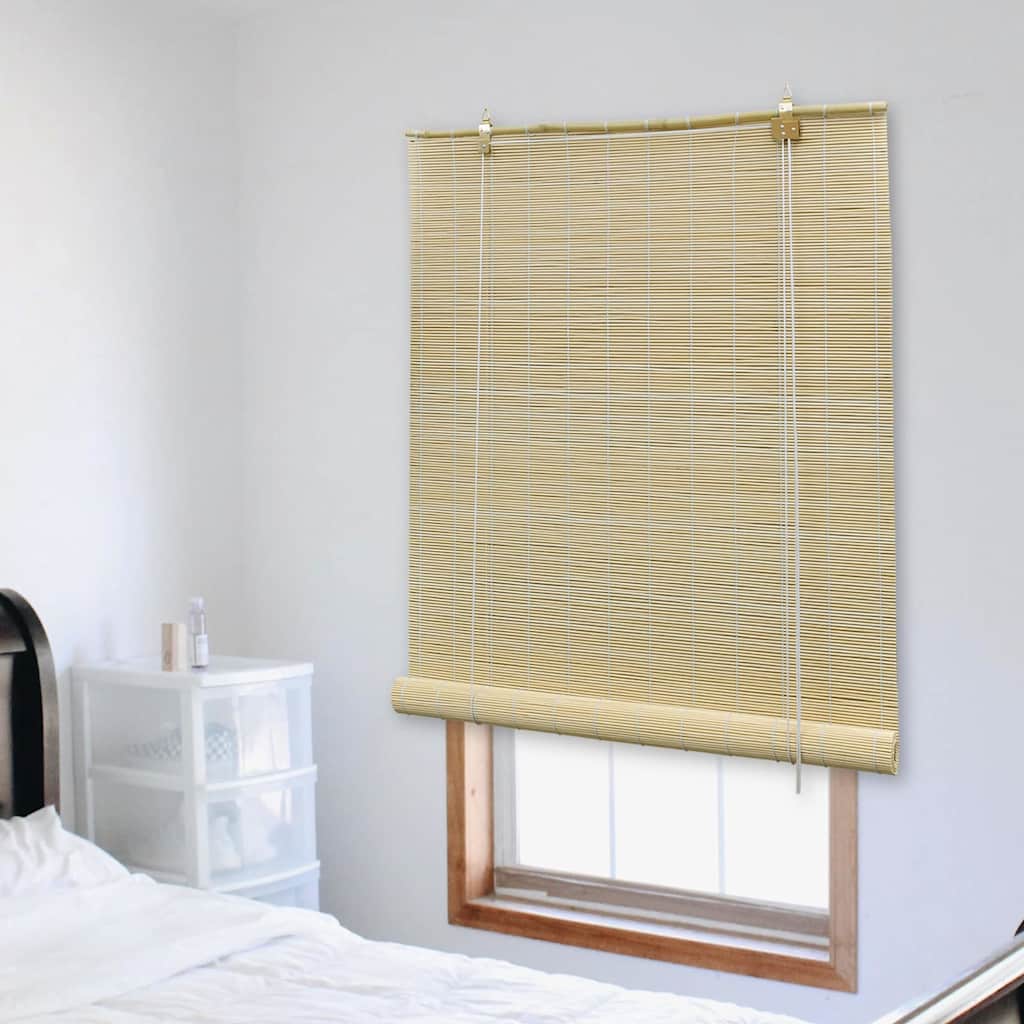 rullegardin 140x220 cm bambus naturfarvet