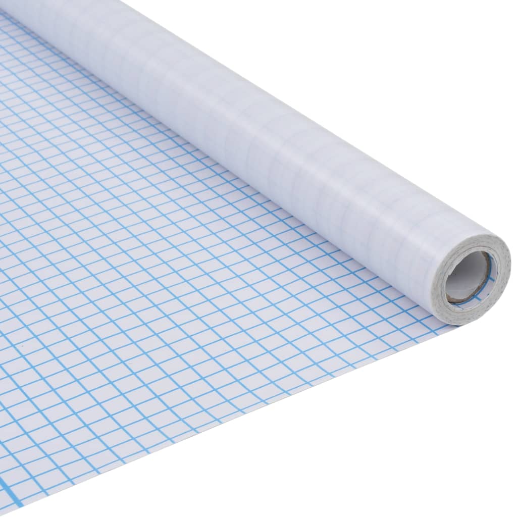 vinduesfolie 0,9x5 m stribet PVC matteret