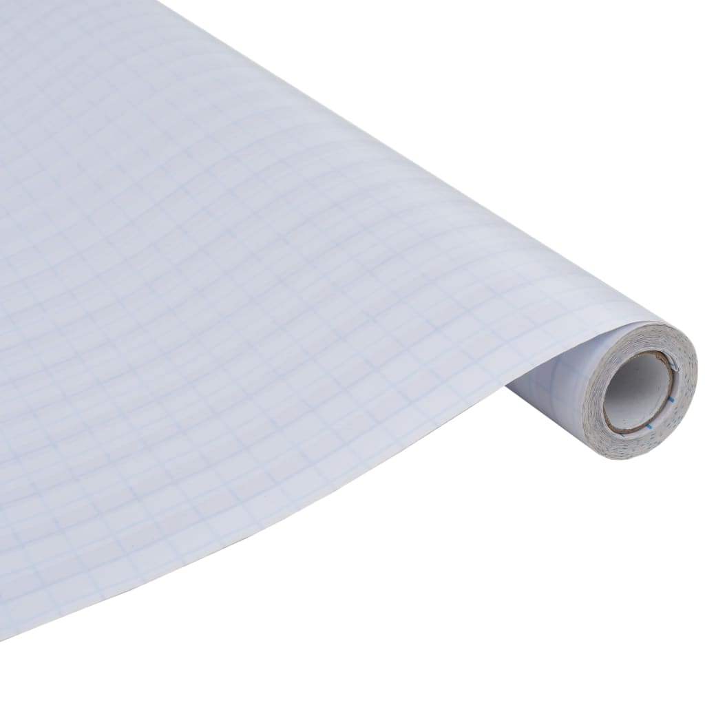 vinduesfolie 0,9x5 m stribet PVC matteret
