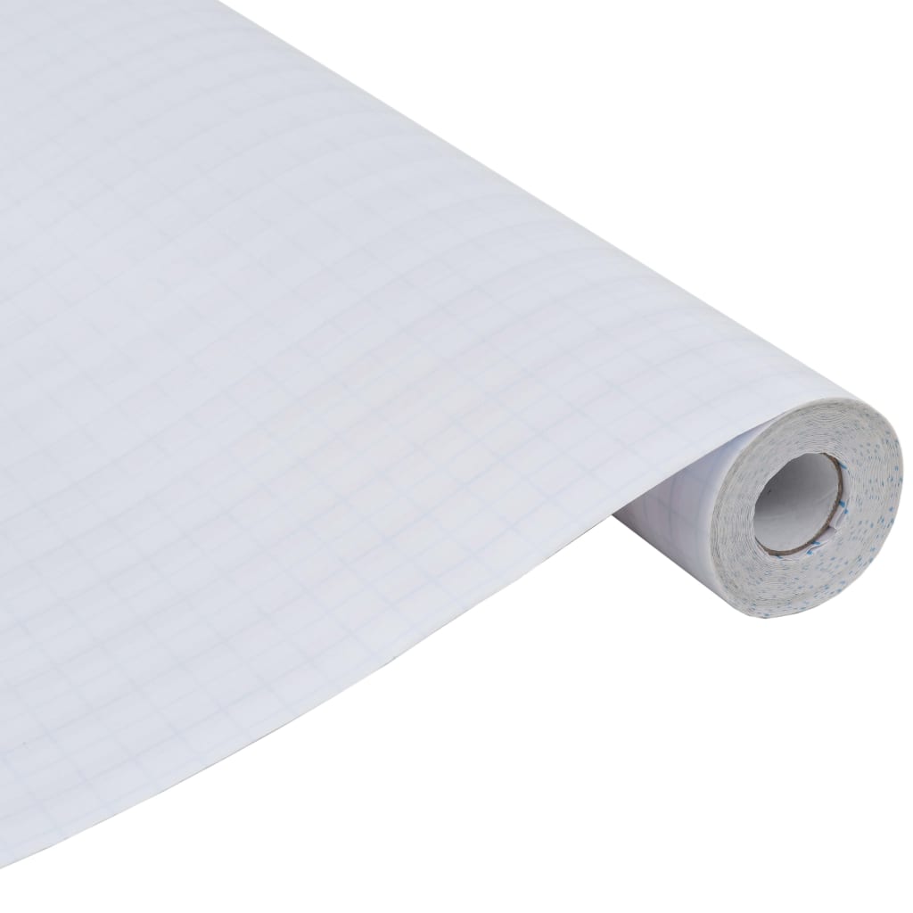 vinduesfolie 0,9x10 m stribet PVC matteret