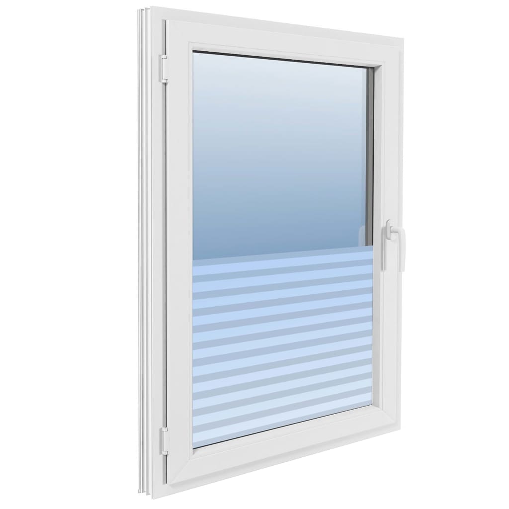 vinduesfolie 0,9x20 m stribet PVC matteret