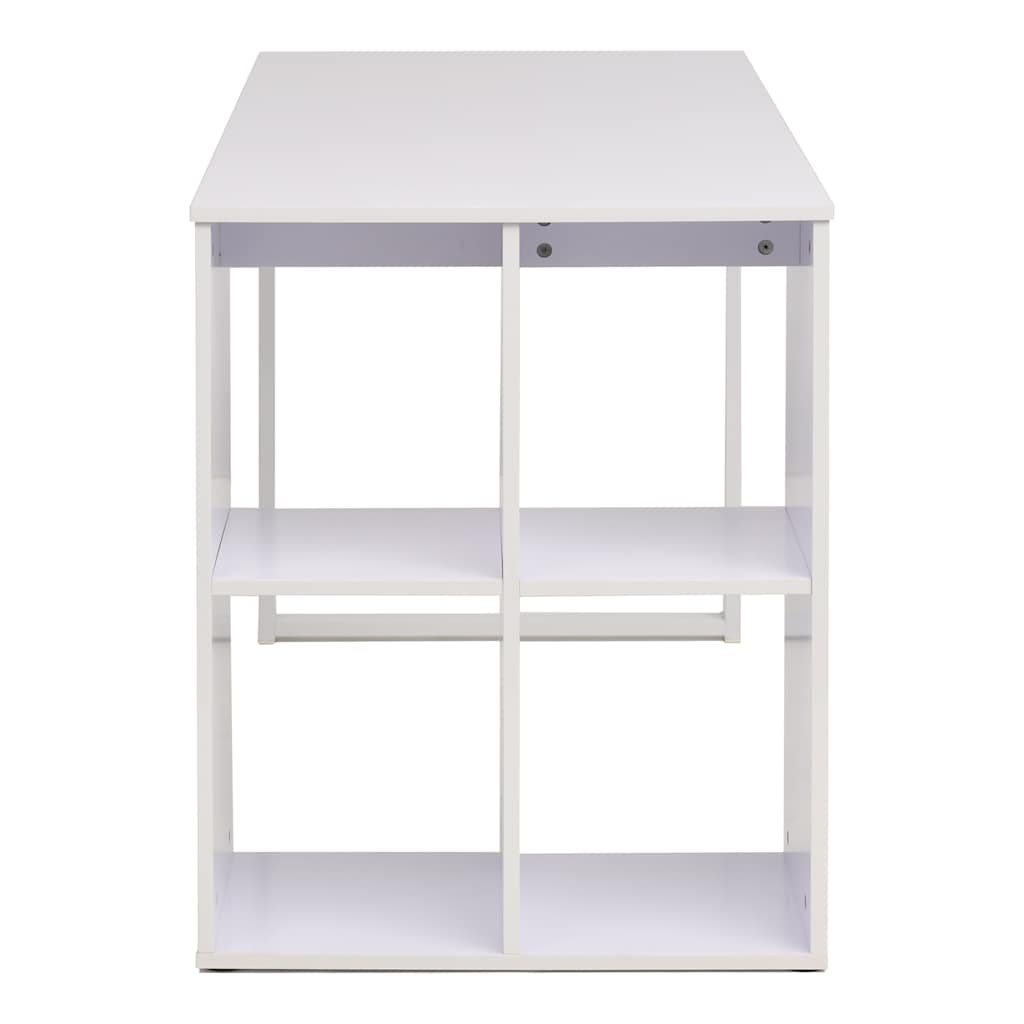 skrivebord 120x60x75 cm hvid