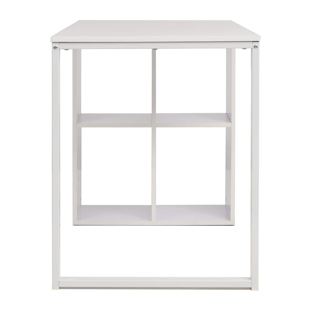skrivebord 120x60x75 cm hvid