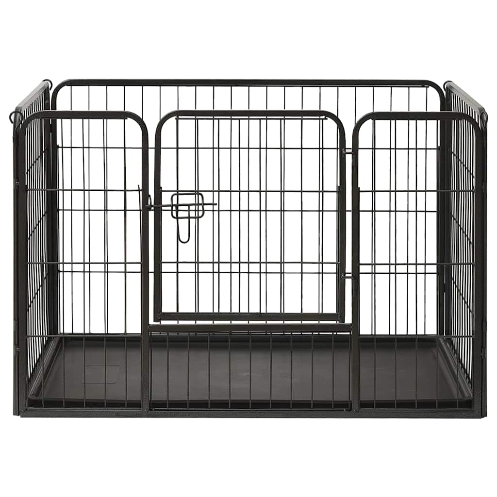 hvalpegård 91,5x59x61 cm stål