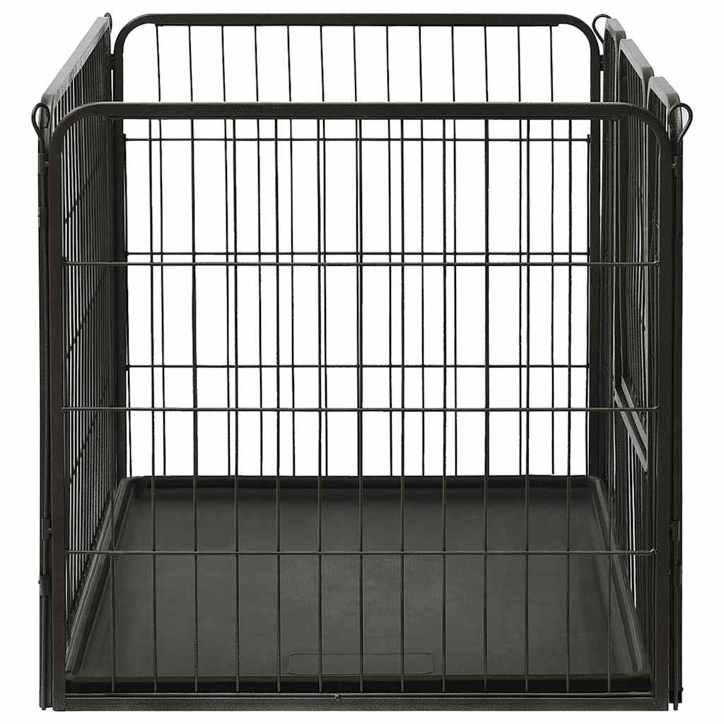 hvalpegård 91,5x59x61 cm stål