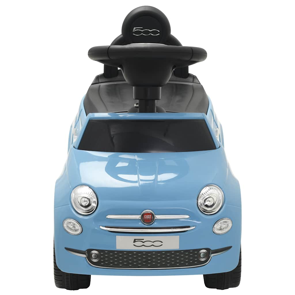 gåbil Fiat 500 blå