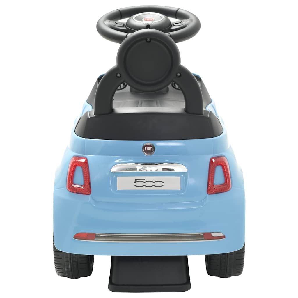 gåbil Fiat 500 blå
