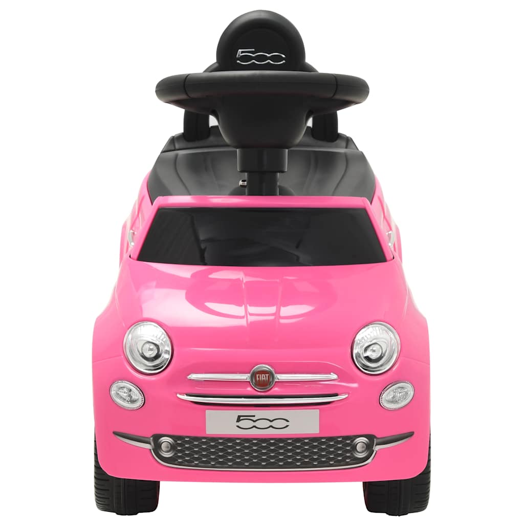 legetøjsbil Fiat 500 lyserød