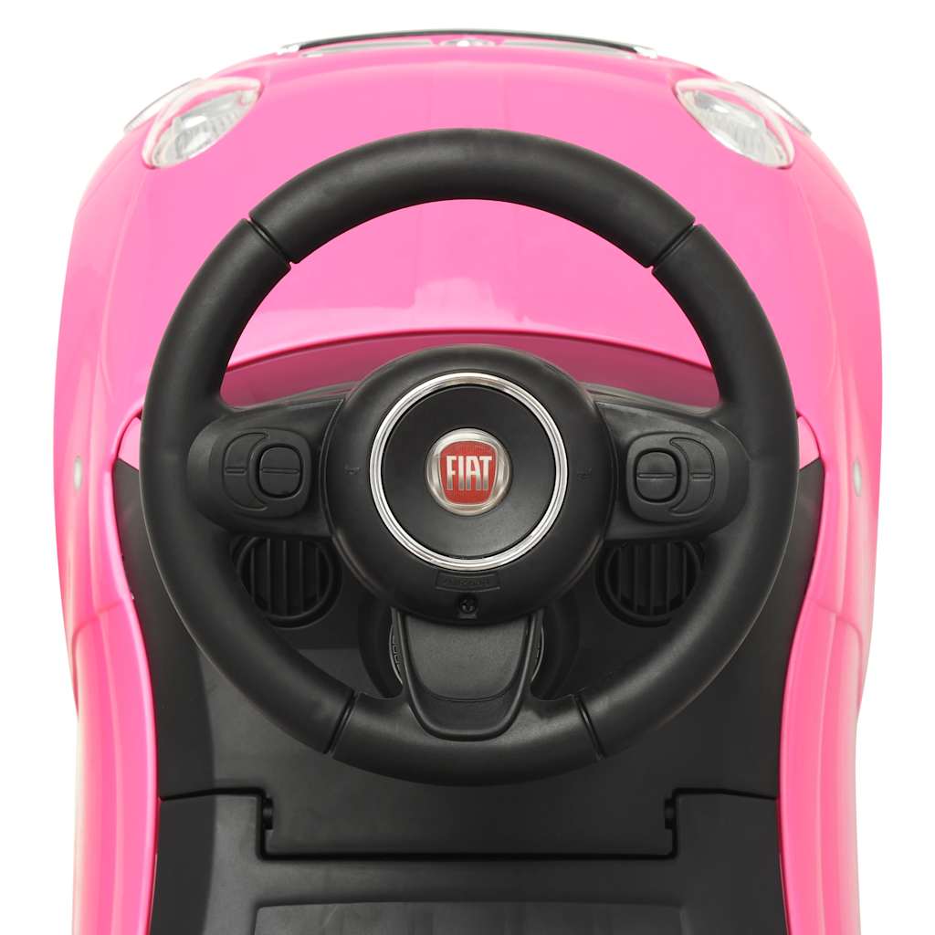 legetøjsbil Fiat 500 lyserød