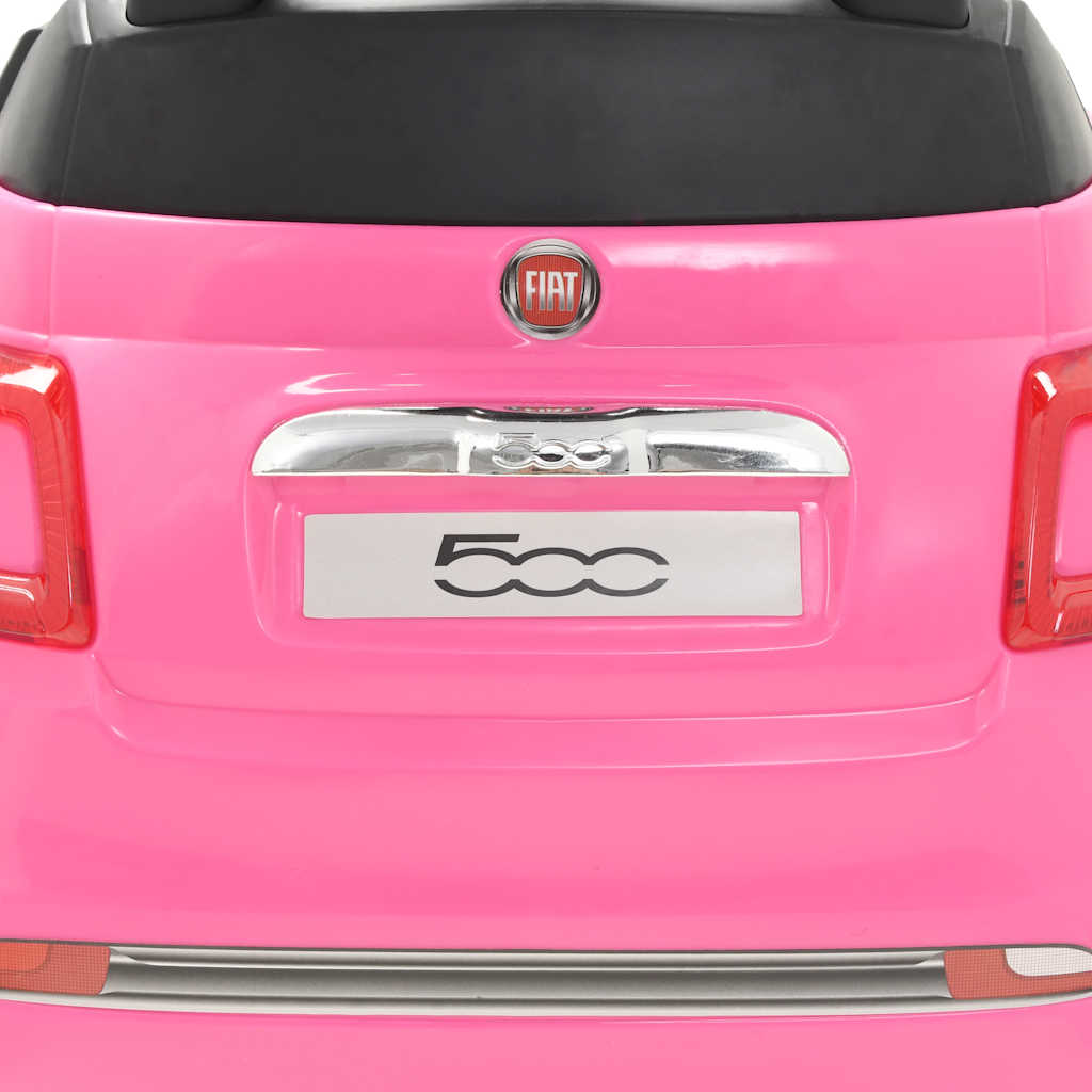 legetøjsbil Fiat 500 lyserød