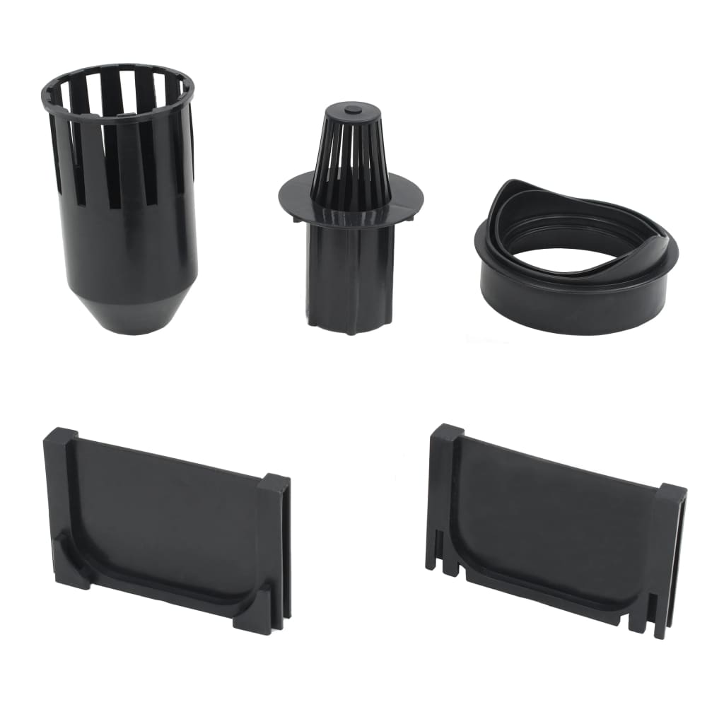 afvandingskanaler 6 stk. plastik 6 m