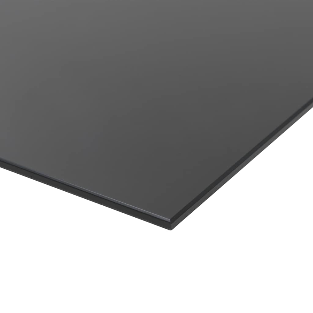 vægmonteret magnetisk tavle glas 80 x 60 cm