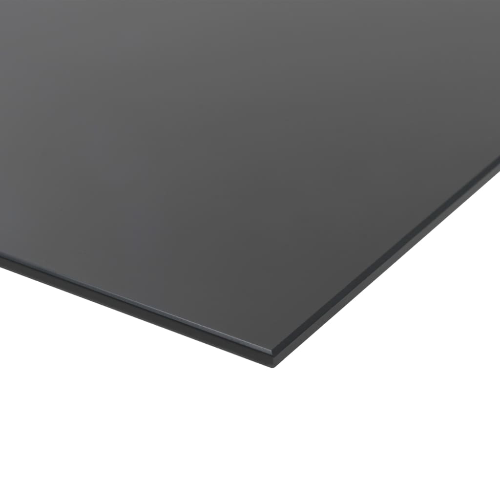 vægmonteret magnetisk tavle glas 100 x 60 cm