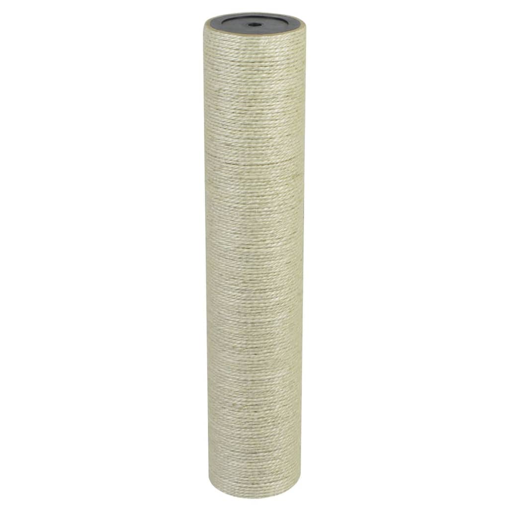 kradsetræ til katte 8 x 40 cm 8 mm beige
