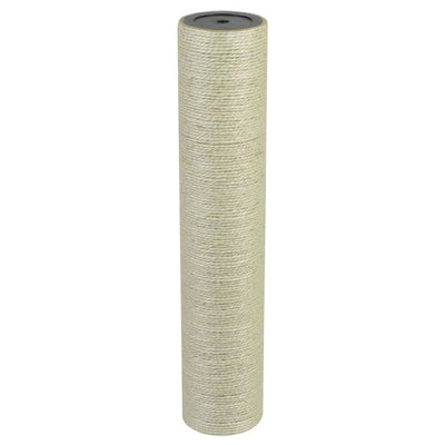 kradsetræ til katte 8 x 40 cm 8 mm beige