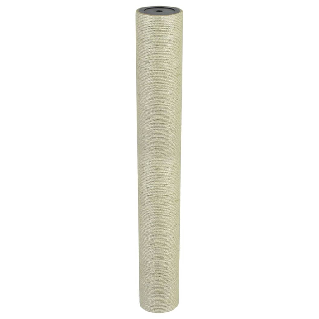 kradsetræ til katte 8 x 60 cm 8 mm beige