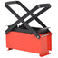 briketpresser til papir 34x14x14 cm sort og rød