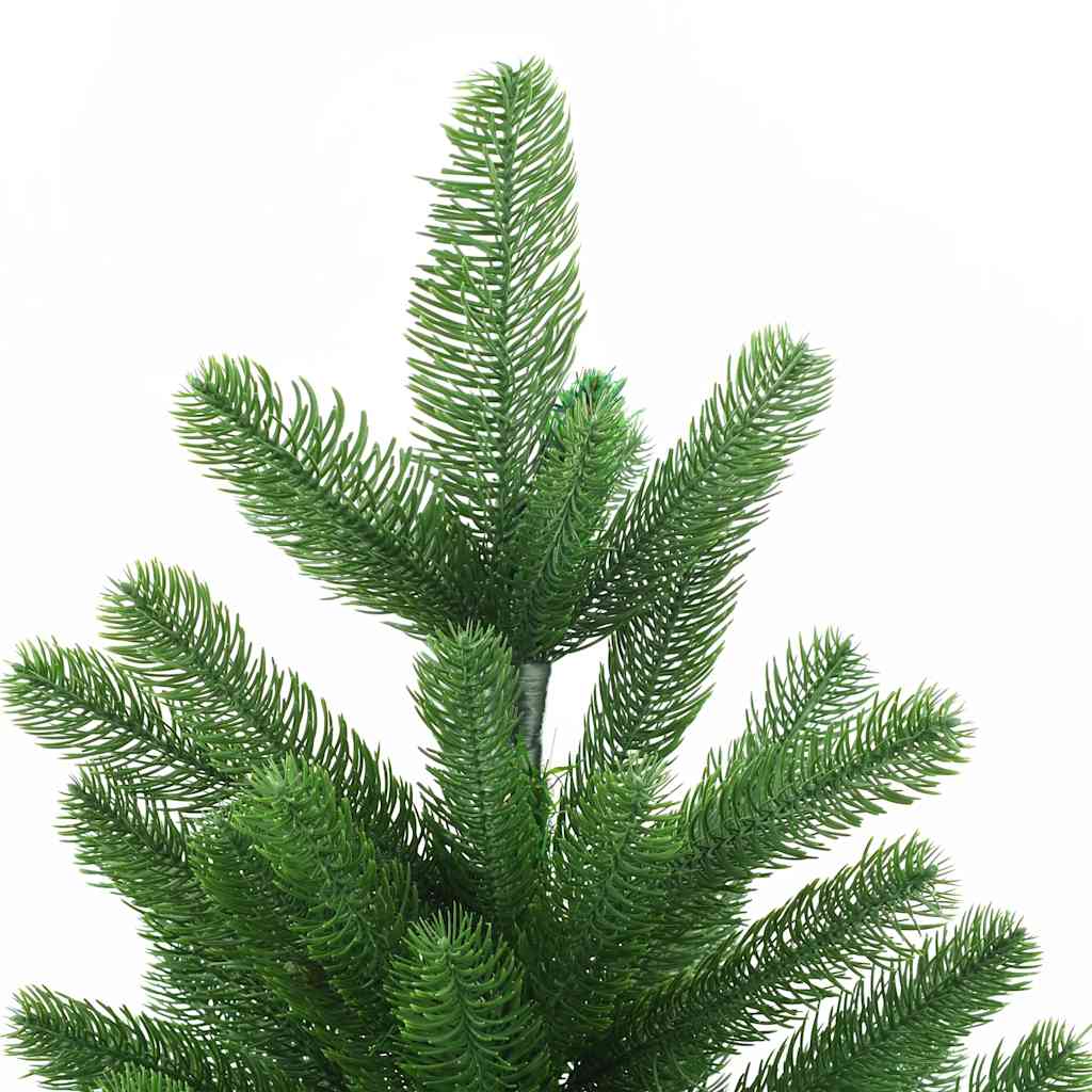 kunstigt juletræ med naturtro nåle 150 cm grøn