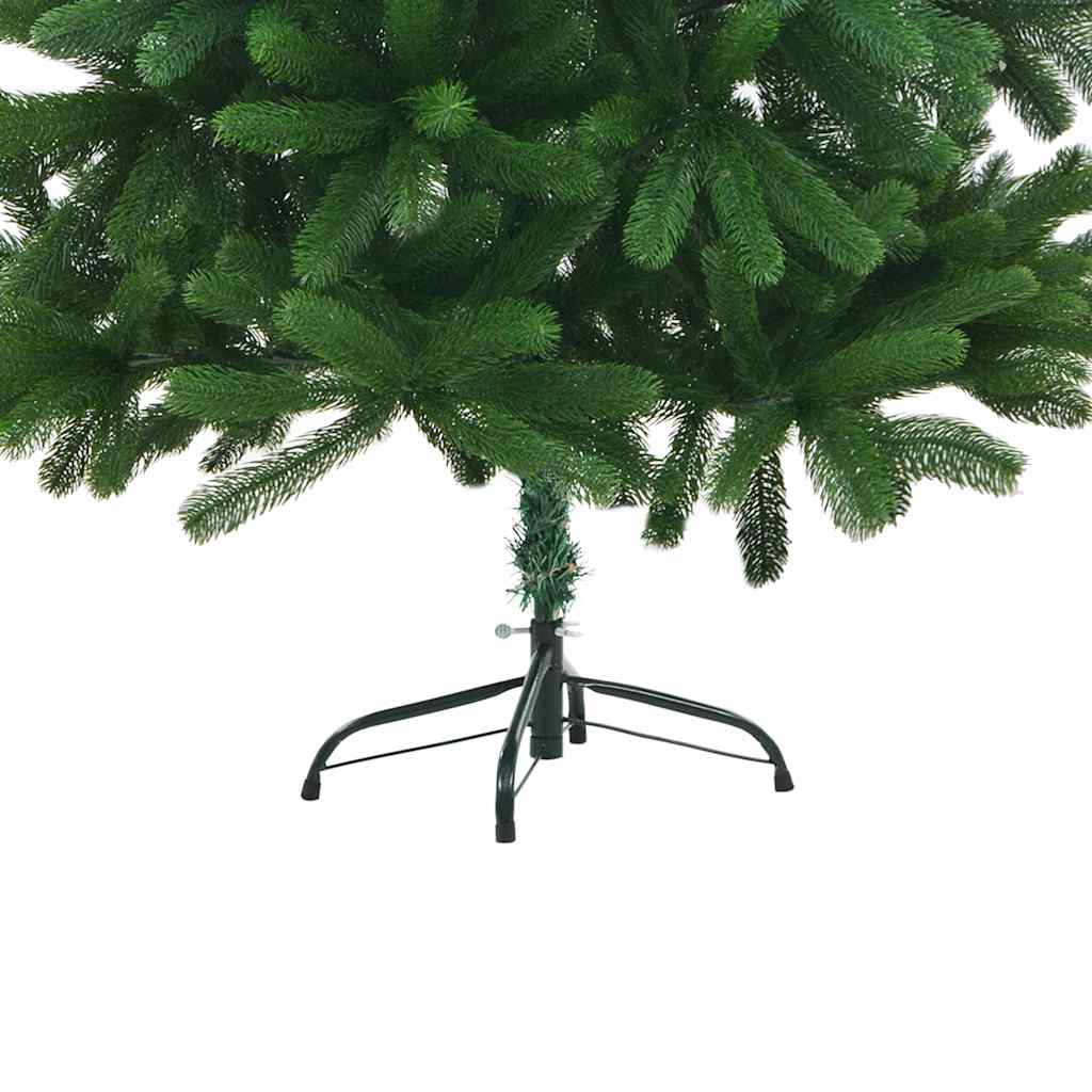 kunstigt juletræ med naturtro nåle 150 cm grøn