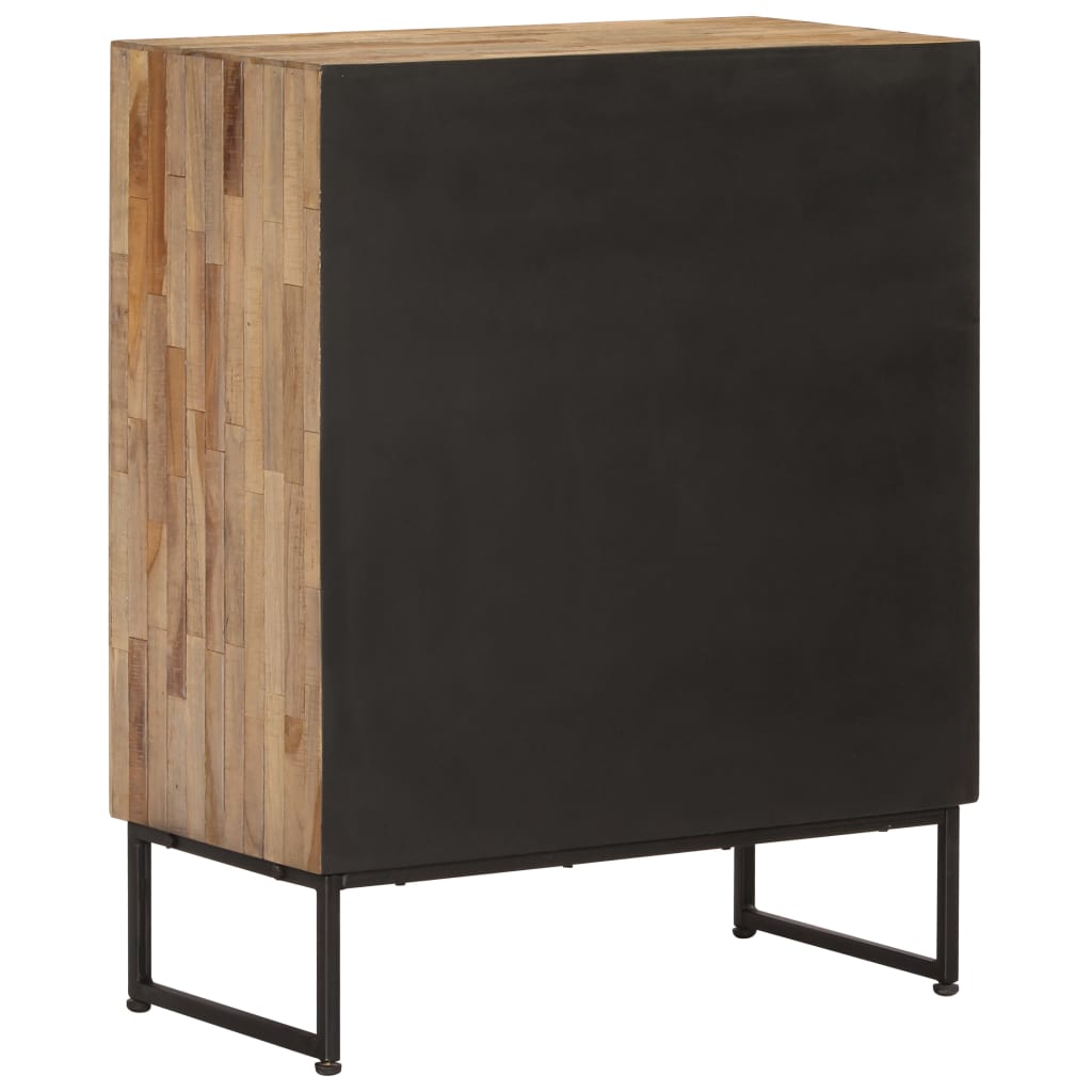 skænk i massivt genanvendt teaktræ 60 x 30 x 75 cm