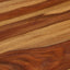 sofabord i massivt akacietræ honningfarvet finish 110x50x37cm