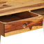 skrivebord 110 x 55 x 76 cm massivt akacietræ