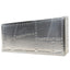 Aviator-sofabord aluminium vintage flyverstil