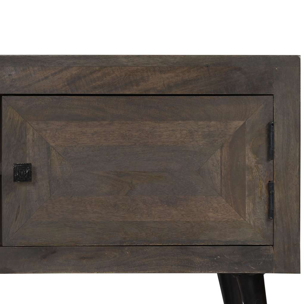 tv-skab i massivt mangotræ 140 x 30 x 45 cm