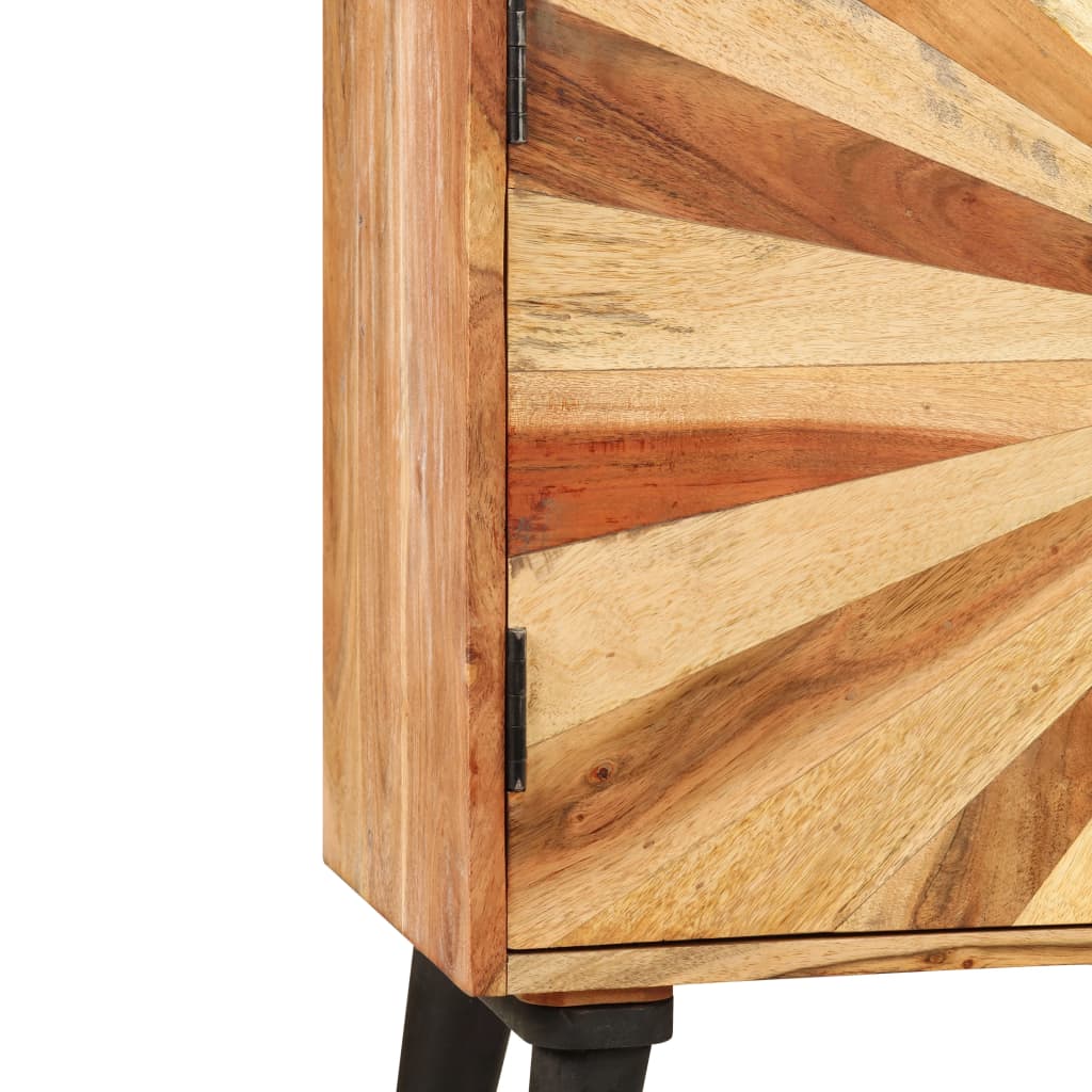 skænk i massivt mangotræ 85 x 30 x 75 cm