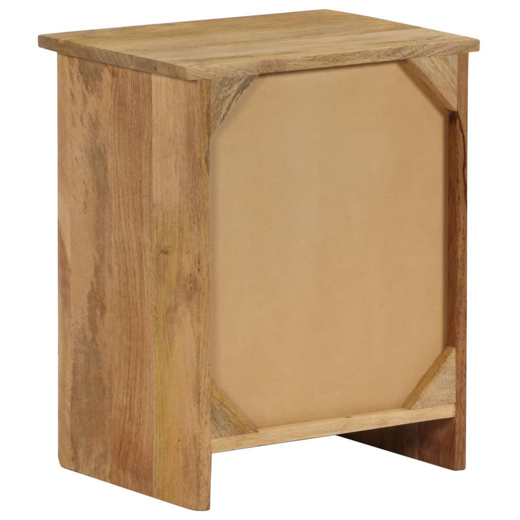 sengebord 40x30x50 cm massivt mangotræ