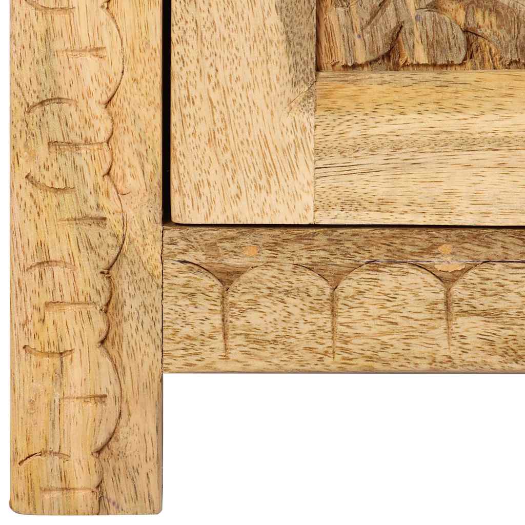 sengebord 40x30x50 cm massivt mangotræ