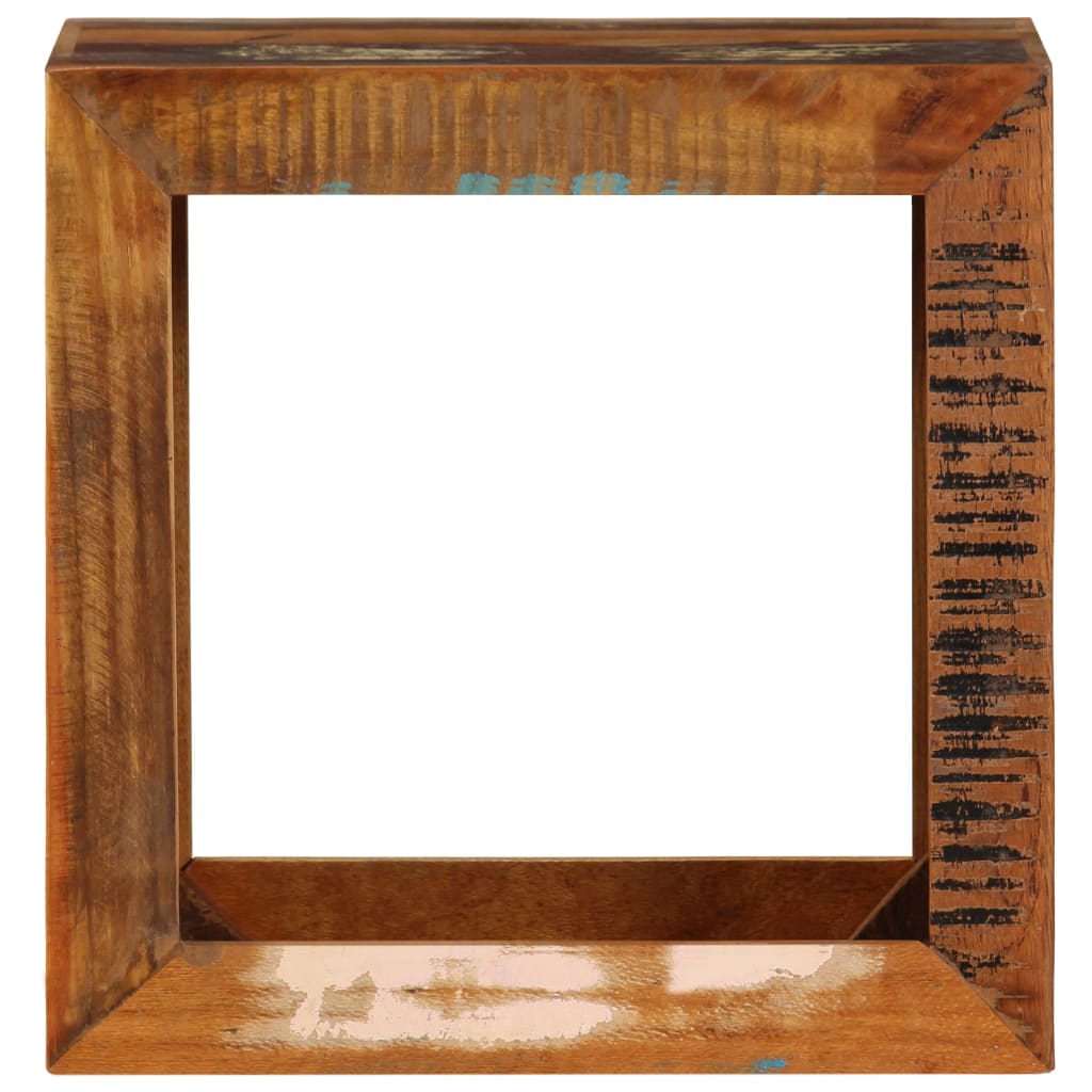 skammel 40x30x40 cm massivt genbrugstræ