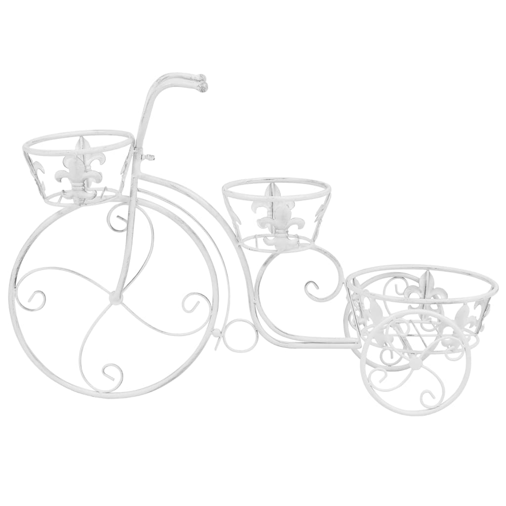 plantestativ cykelform vintagestil metal