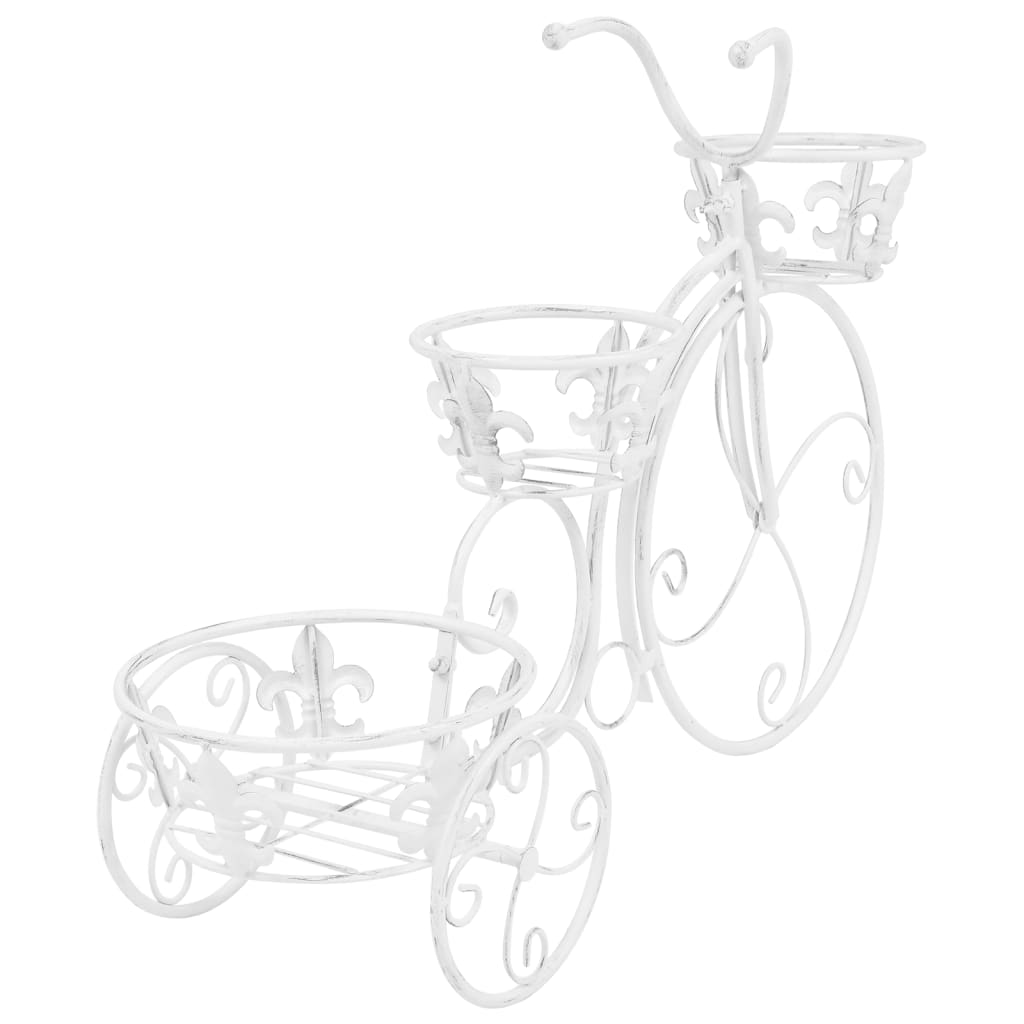 plantestativ cykelform vintagestil metal