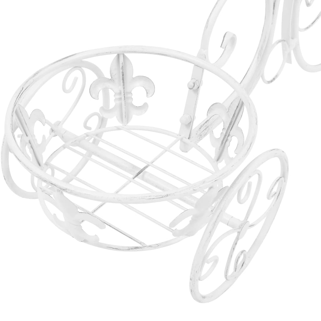 plantestativ cykelform vintagestil metal