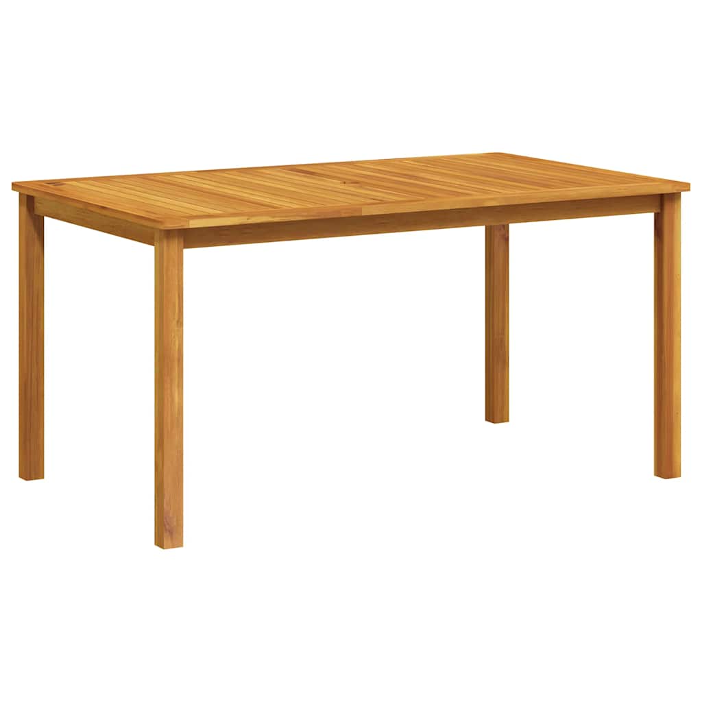 havebord 150 x 90 x 74 cm massivt akacietræ