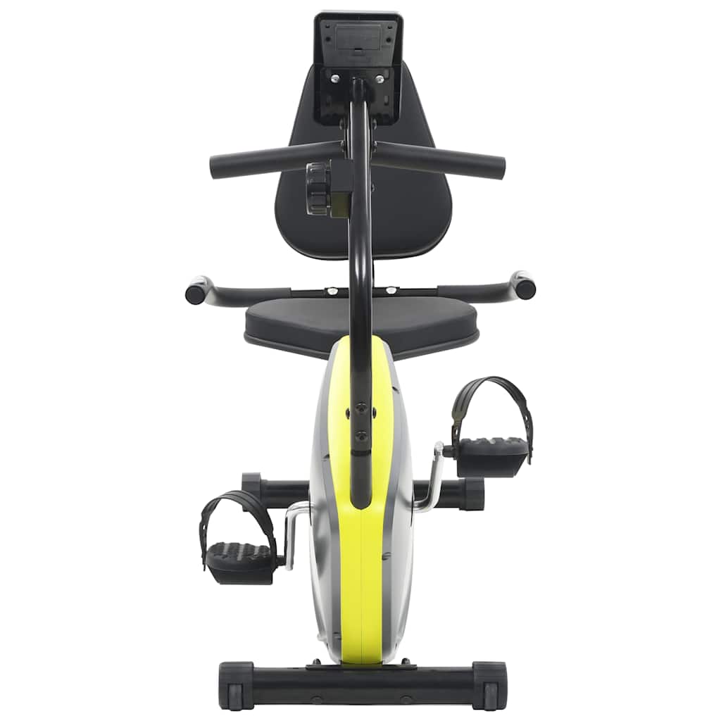 magnetisk liggende motionscykel med pulsmåler