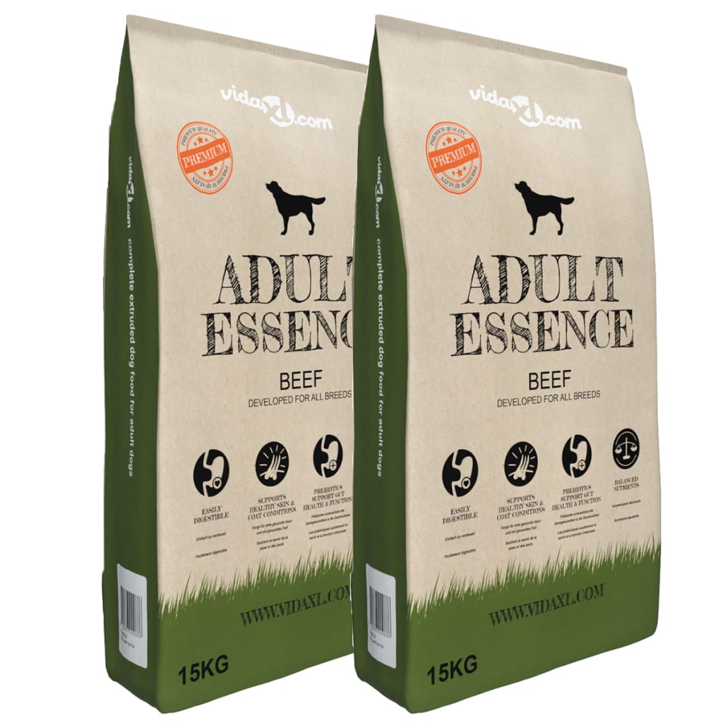 tørfoder til hunde Adult Essence Beef (2 x 15 kg)