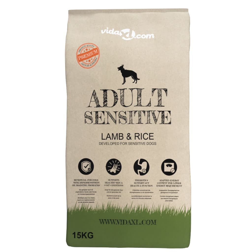 luksustørfoder til hunde Adult Sensitive Lamb & Rice (2 x 15 kg)