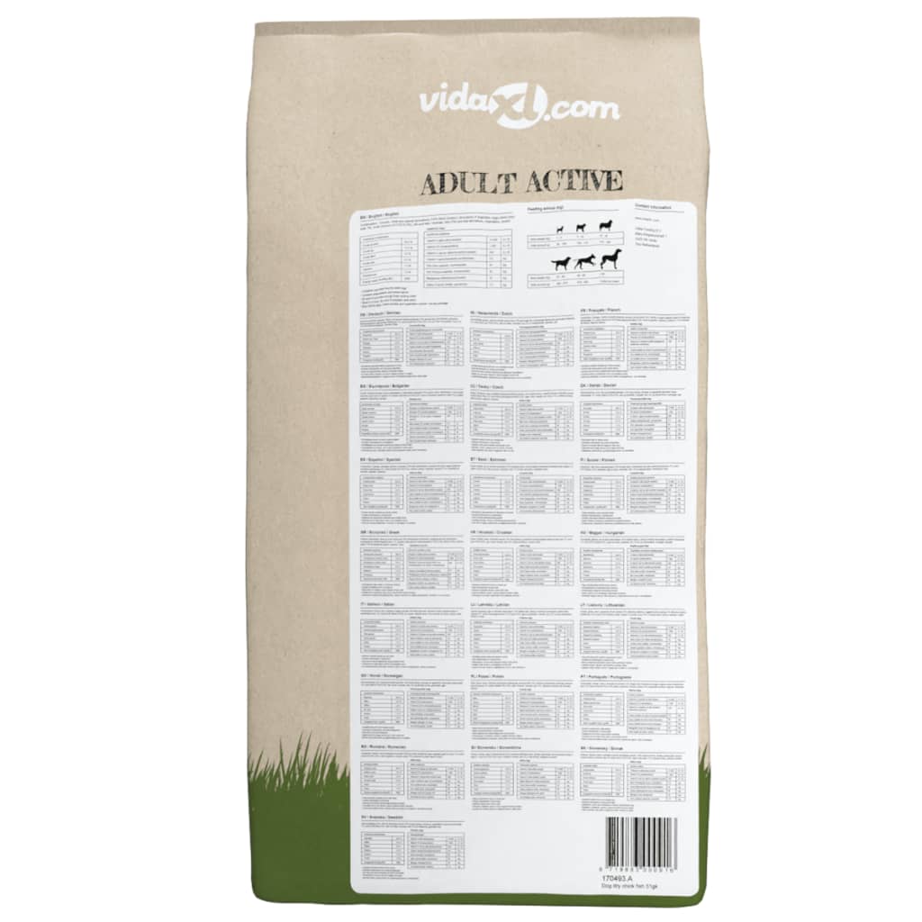 luksustørfoder til hund Adult Active Chicken & Fish (2 x 15 kg)