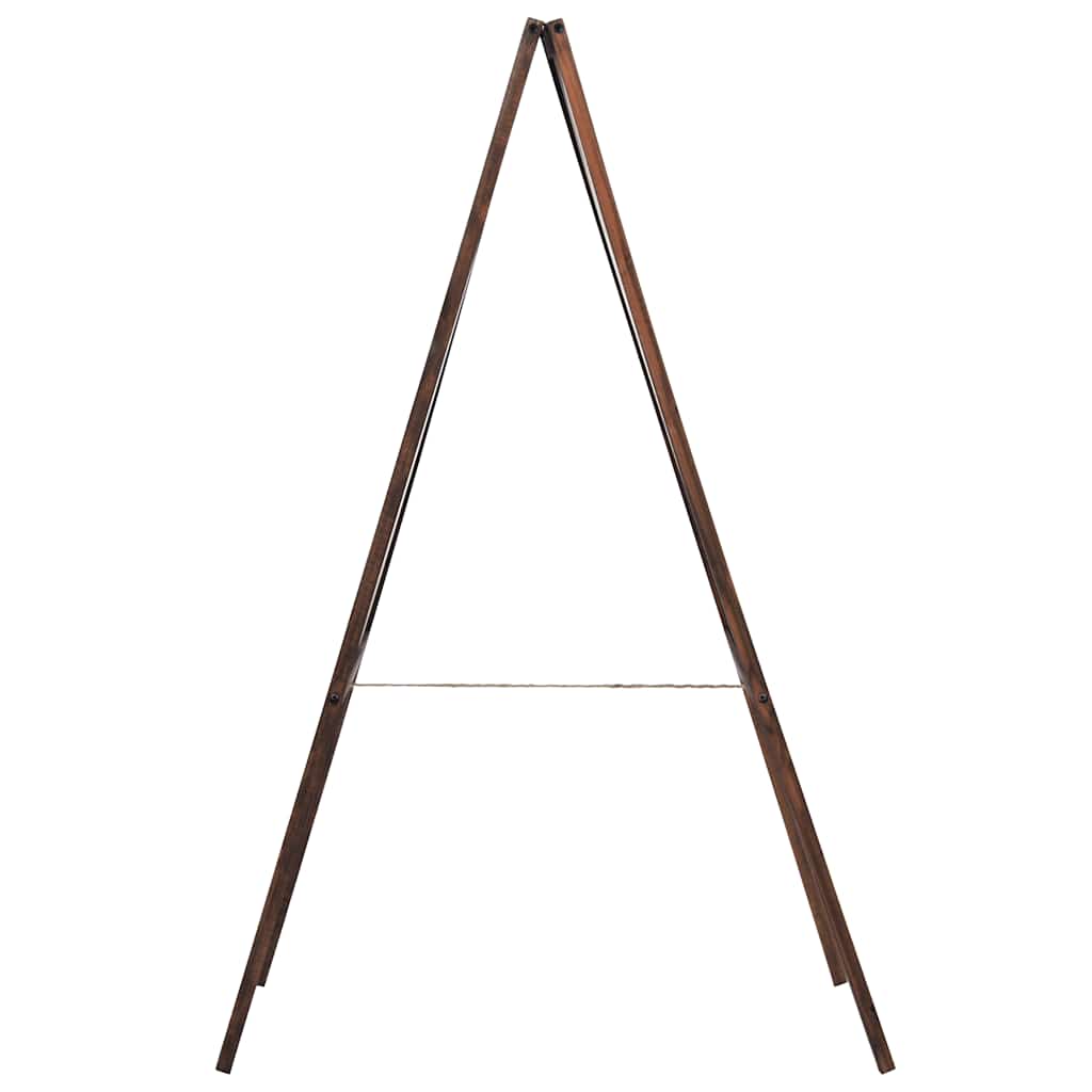 dobbeltsidet tavle cedertræ fritstående 60 x 80 cm