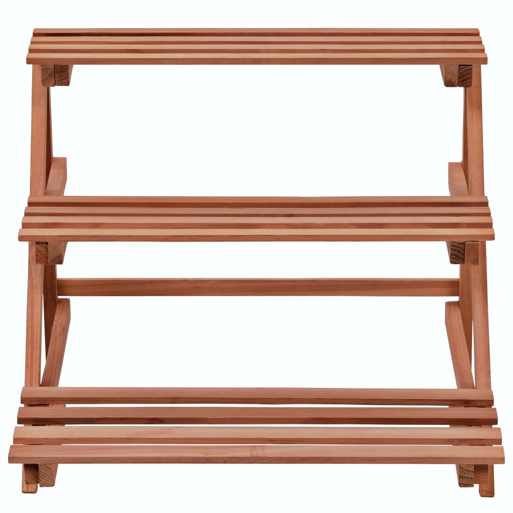 plantestativ i 3 niveauer cedertræ 48 x 45 x 40 cm