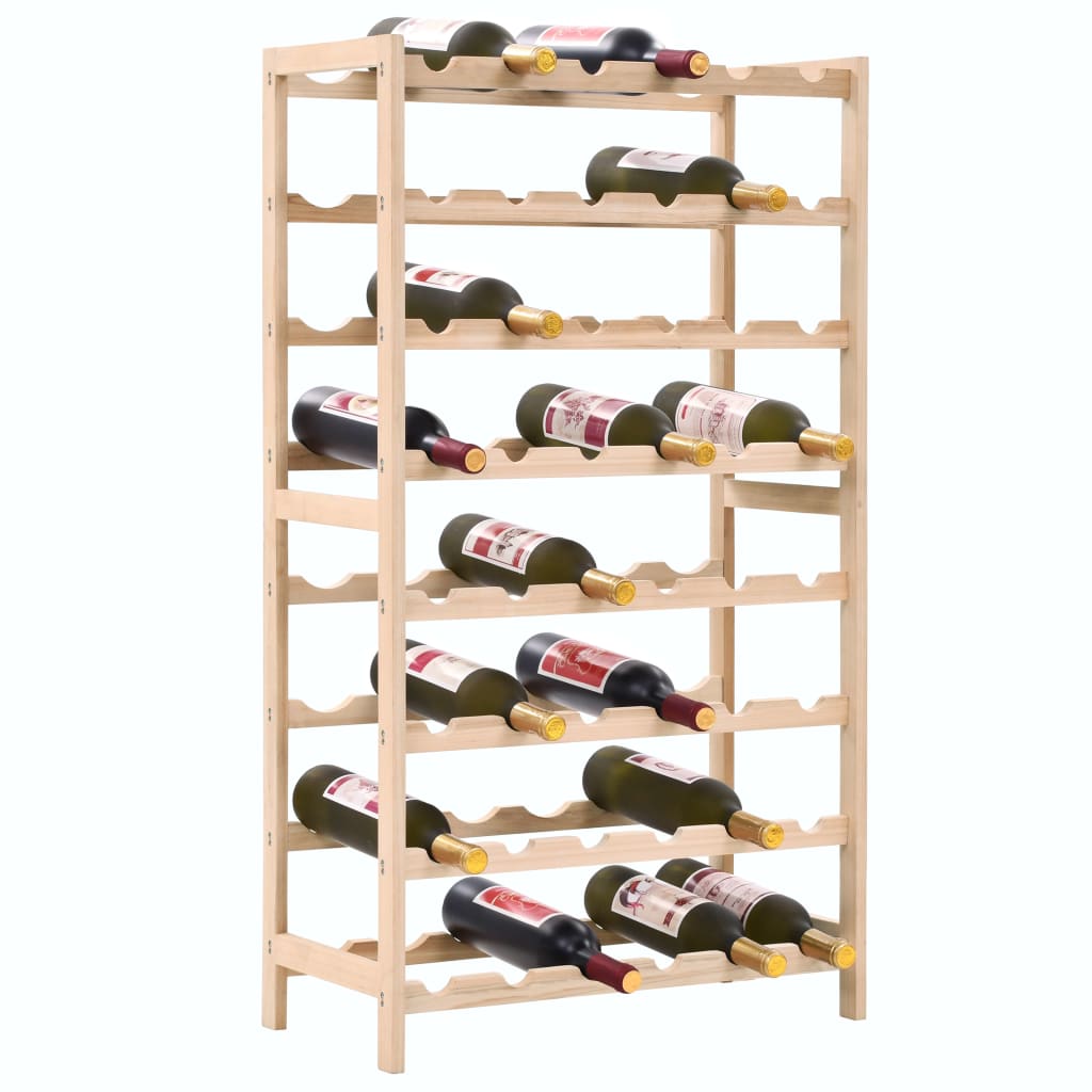 vinreol cedertræ 57,5 x 28 x 102 cm