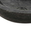 håndvask 40 x 12 cm marmor sort