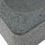 håndvask 45 x 30 x 15 cm flodsten sort